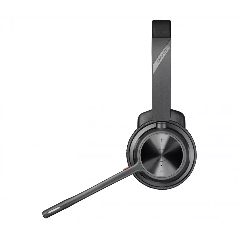 HP Poly Voyager 4310 USB-C Headset +BT700 dongle, Wireless, Office/Call center, 20 - 20000 Hz, 122 g, Headset, Black