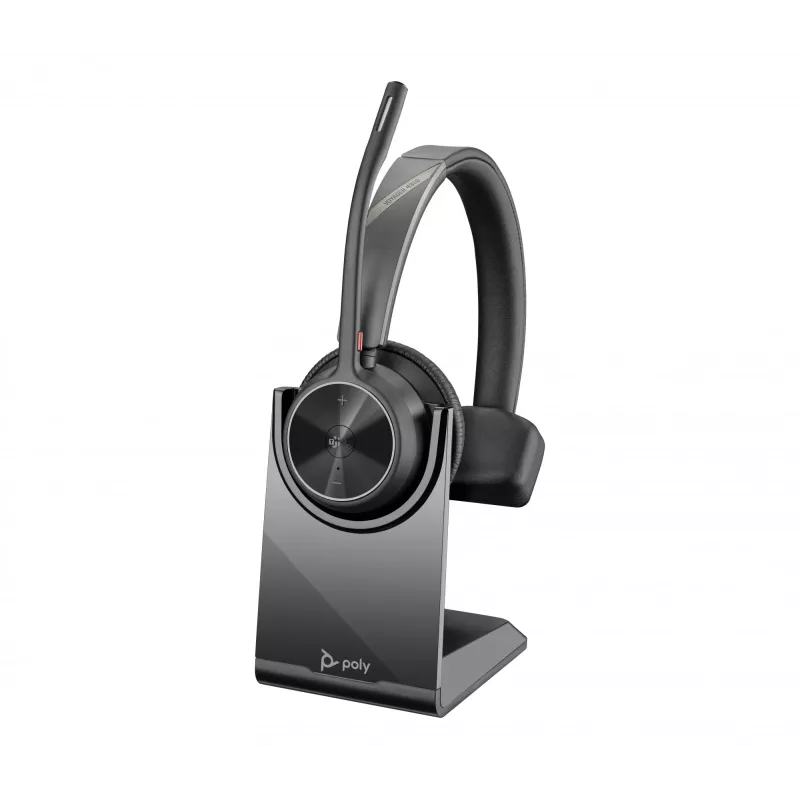 HP Poly Voyager 4310 Microsoft Teams Certified Headset +BT700 dongle +Charging Stand