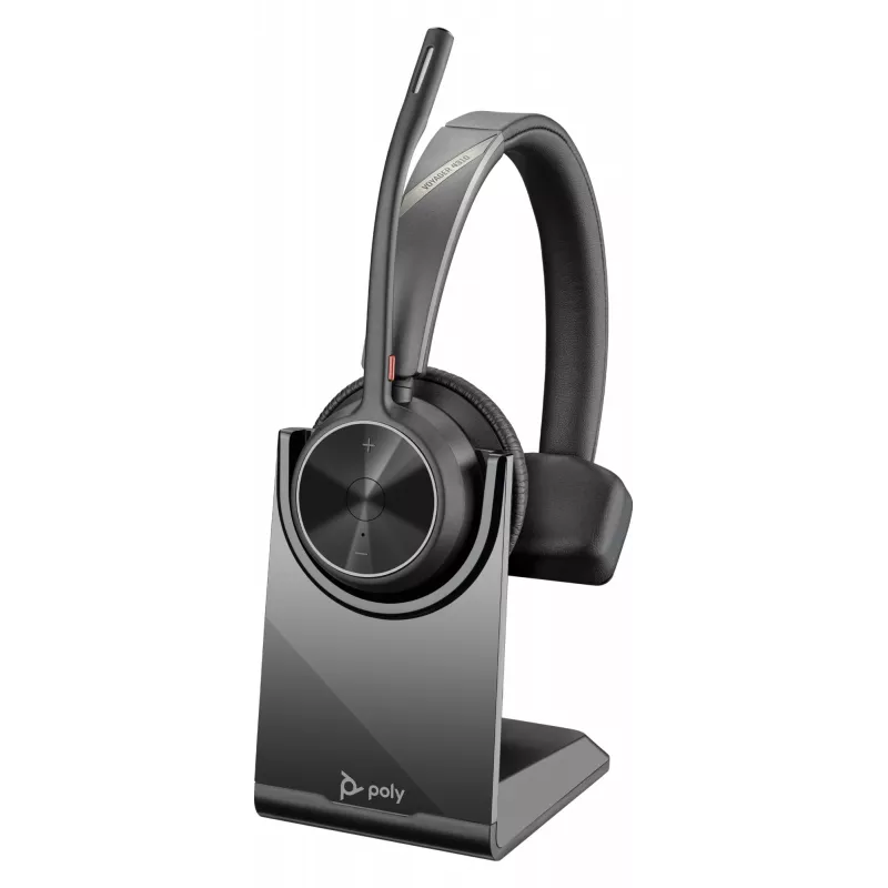 HP Poly Voyager 4310 USB-C Headset +BT700 dongle +Charging Stand
