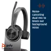 HP Poly Voyager 4310 USB-C Headset +BT700 dongle +Charging Stand