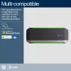 HP Poly Sync 40 Microsoft Teams Certified Speakerphone, Silver, Windows 10, Windows 11, MacOS, 30 h, RoHS, Federal Communications Commission (FCC), CE, 38 mm