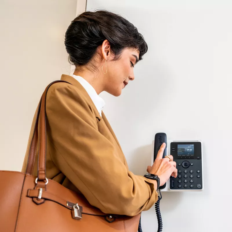 HP Poly Edge E100 IP Phone and PoE-enabled, IPS, 320 x 240 pixels, 4:3, HTTPS, ENERGY STAR, EAC, RoHS, Federal Communications Commission (FCC), CE