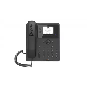 Desk IP Phone Poly HP CCX 350 Microsoft Teams, PoE-enabled, Business Media Phone