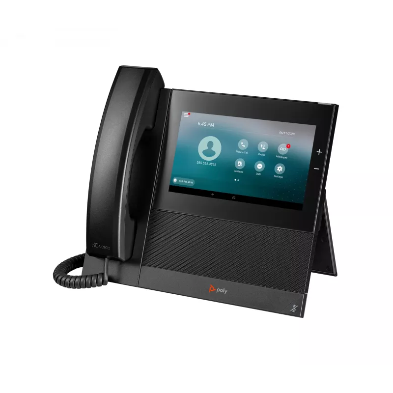 HP Poly CCX 600 Business Media Phone with Open SIP and PoE-enabled