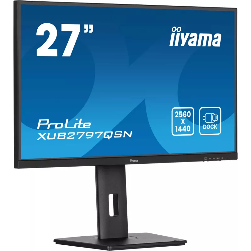 iiyama ProLite XUB2797QSN-B2 computer monitor 68.6 cm (27 inch) 2560 x 1440 pixels Quad HD LED Black