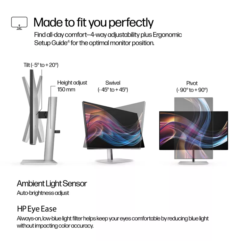 Monitor HP Series 7 Pro 27 inch 4K Thunderbolt 4 LCD 3840 x 2160