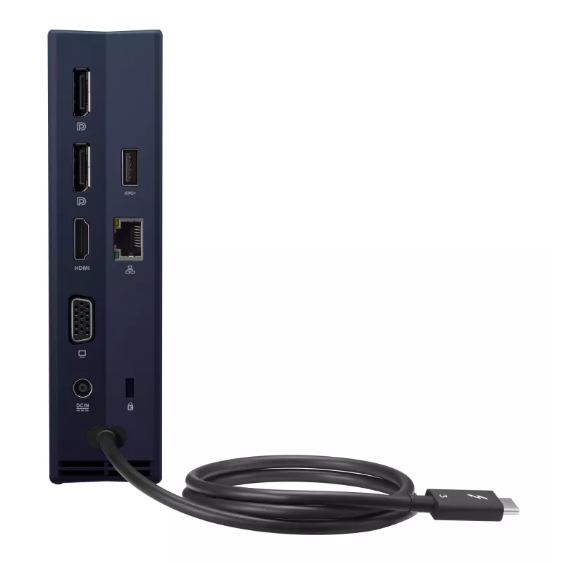 Docking station ASUS SimPro Dock 2 Wired Thunderbolt 3 — HDMI 2.0, DP 1.4, VGA, 3x USB-A, TB3 host, Gigabit Ethernet, Kensington lock