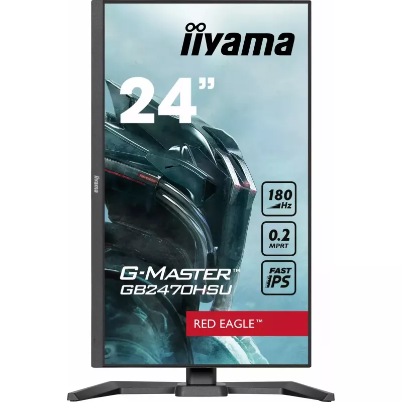 iiyama G-MASTER GB2470HSU-B6 computer monitor 60.5 cm (23.8 inch) 1920 x 1080 pixels Full HD LCD Black