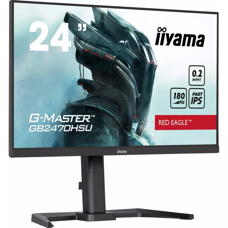 iiyama G-MASTER GB2470HSU-B6 computer monitor 60.5 cm (23.8 inch) 1920 x 1080 pixels Full HD LCD Black