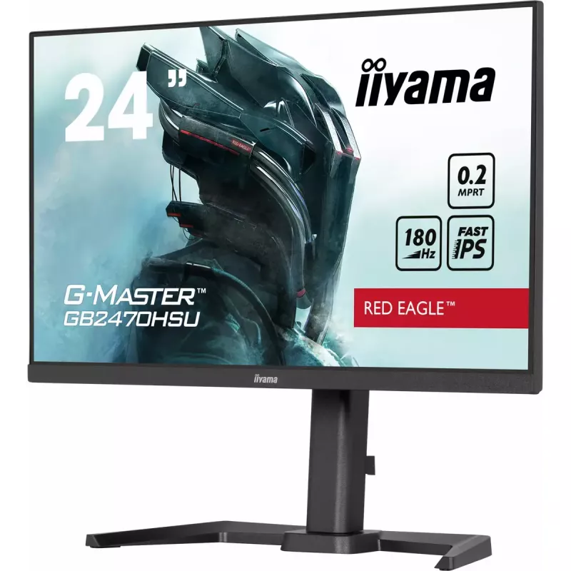 iiyama G-MASTER GB2470HSU-B6 computer monitor 60.5 cm (23.8 inch) 1920 x 1080 pixels Full HD LCD Black
