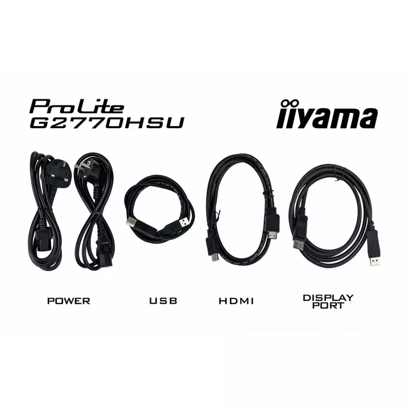 iiyama G-MASTER G2770HSU-B6 computer monitor 68.6 cm (27 inch) 1920 x 1080 pixels Full HD LCD Black