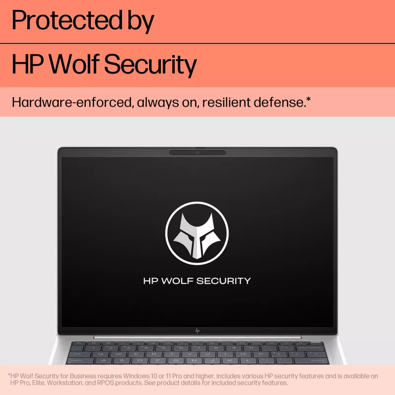HP EliteBook 1040 G11 Intel Core Ultra 7 155H Laptop 35.6 cm (14 inch) 2.8K 32 GB LPDDR5x-SDRAM 1 TB SSD Wi-Fi 7 (802.11be) Windows 11 Pro AI PC Silver