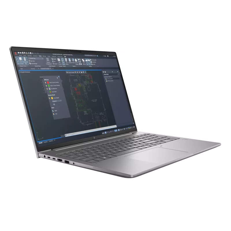 HP ZBook Power G11 A AMD Ryzen™ 7 8845HS 40.6 cm (16 inch) WQXGA 32 GB DDR5-SDRAM NVIDIA RTX A1000 Wi-Fi 6E (802.11ax) Windows 11 Pro AI PC