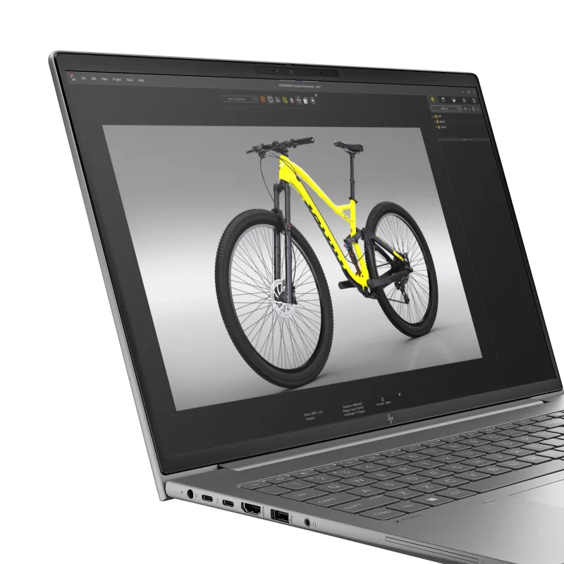 HP ZBook Power G11 A AMD Ryzen™ 7 8845HS 40.6 cm (16 inch) WQXGA 32 GB DDR5-SDRAM NVIDIA RTX A1000 Wi-Fi 6E (802.11ax) Windows 11 Pro AI PC