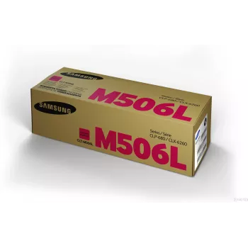 Samsung CLT-M506L High Yield Magenta Original Toner Cartridge