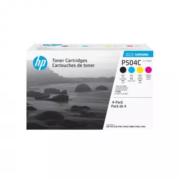 Samsung CLT-P504C 4-pack Cyan/Magenta/Yellow/Black Original Toner Cartridge