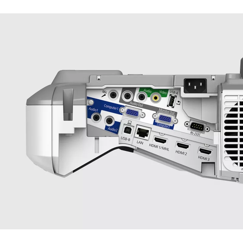 Epson EB-685W Ultra short throw projector 3500 ANSI lumens 3LCD WXGA (1280x800) White, Grey