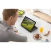LOGITECH Folio Touch Backlit Keyboard Case With Trackpad Oxford Grey for iPad Air (4th gen) Deutsch Qwertz