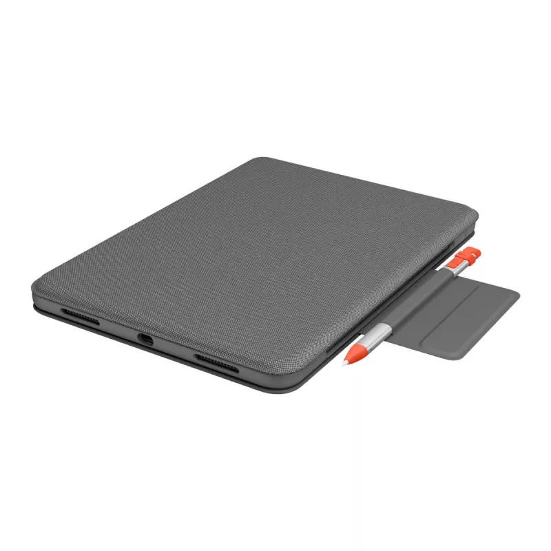 LOGITECH Folio Touch Backlit Keyboard Case With Trackpad Oxford Grey for iPad Air (4th gen) Deutsch Qwertz