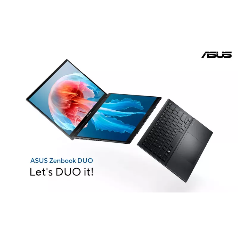 Hybrid Laptop ASUS Zenbook Duo UX8406CA-PZ068X 14 inch Intel Core Ultra 9 32GB RAM 2TB SSD Windows 11 Pro