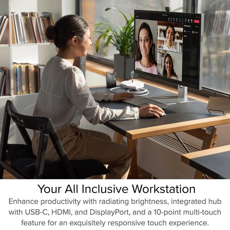ALOGIC Desktop Monitor - Clarity Pro - 27in - 3840x2160 (4K UHD) with 65W PD and Webcam