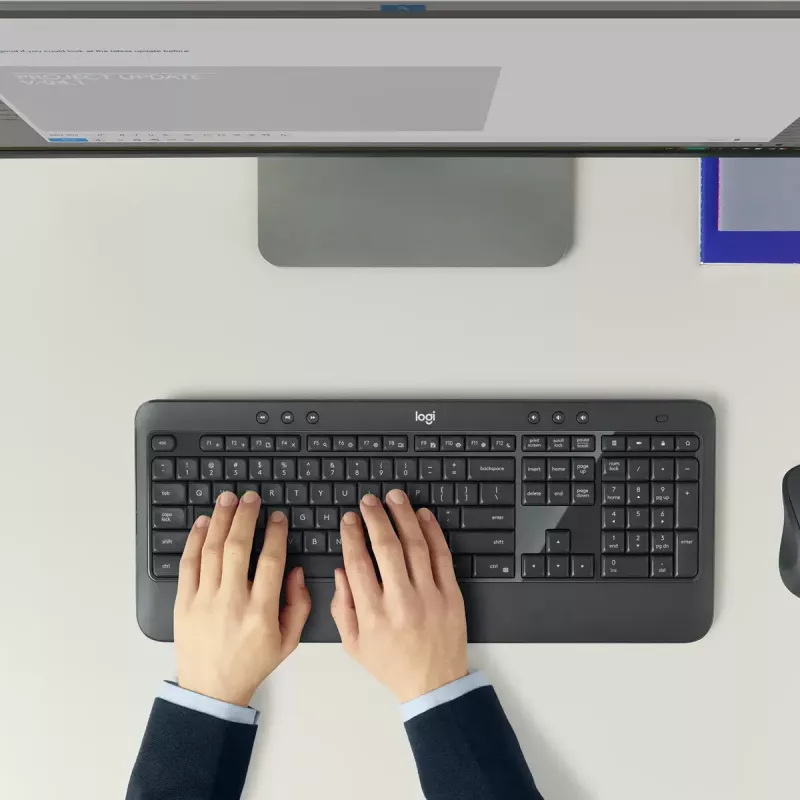 LOGITECH Mk540 Advanced Wireless Keyboard & Mouse Combo - Azerty Belgian