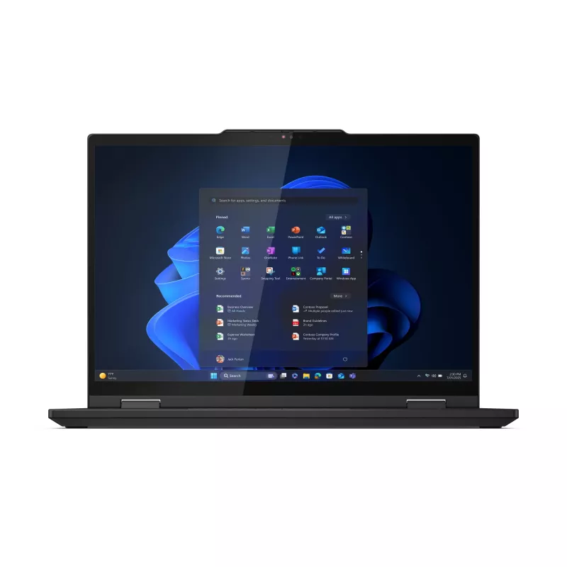 Lenovo ThinkPad T14s 2-in-1 Gen 1 Intel Core Ultra 7 255U Hybrid (2-in-1) 35.6 cm (14 inch) Touchscreen WUXGA 32 GB LPDDR5x-SDRAM 1 TB SSD Wi-Fi 7 (802.11be) Windows 11 Pro German Black
