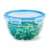 EMSA CLIP & CLOSE N10114 Round Container 2.6 L Blue, Transparent 1 pc(s)