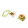 EMSA CLIP & GO XL Lunch container 1.3 L Green, Transparent 1 pc(s)