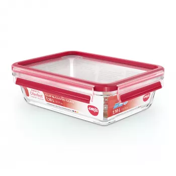 EMSA CLIP & CLOSE N10409 Rectangular Box 1.1 L Transparent 1 pc(s)