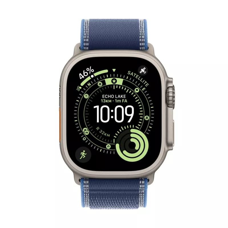 APPLE Watch Ultra 3 (2025) Lte 49mm Titanium Case With Trail Loop M/l - Blue