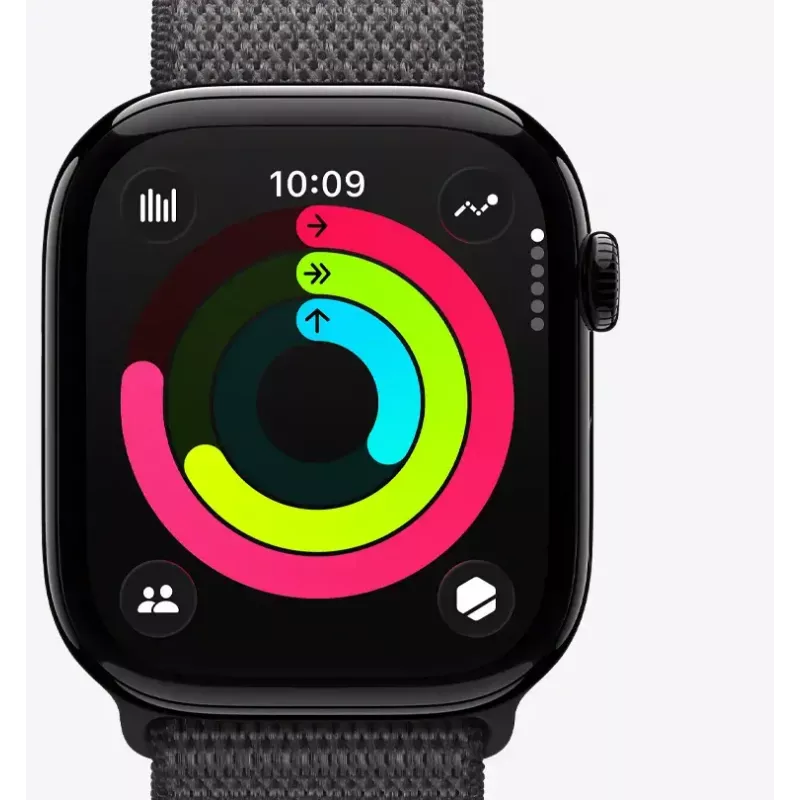 Smartwatch Apple Watch Ultra 3 GPS + Cellular 49mm Black Titanium Case with Black Alpine Loop Medium