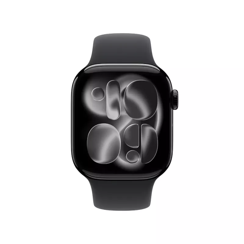 APPLE Watch Series 11 (2025) Gps 42mm Jet Black Aluminium Case With Sport Band S/m - Black