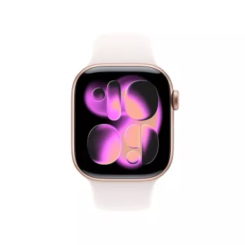 APPLE Watch Series 11 gps + Cellular 42mm Rose Gold Aluminium Case With Light Blush Sport Band S/m
