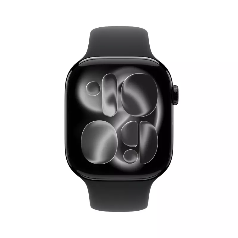 APPLE Watch Series 11 gps + Cellular 46mm jet Black Aluminium Case With Black Sport Band S/m