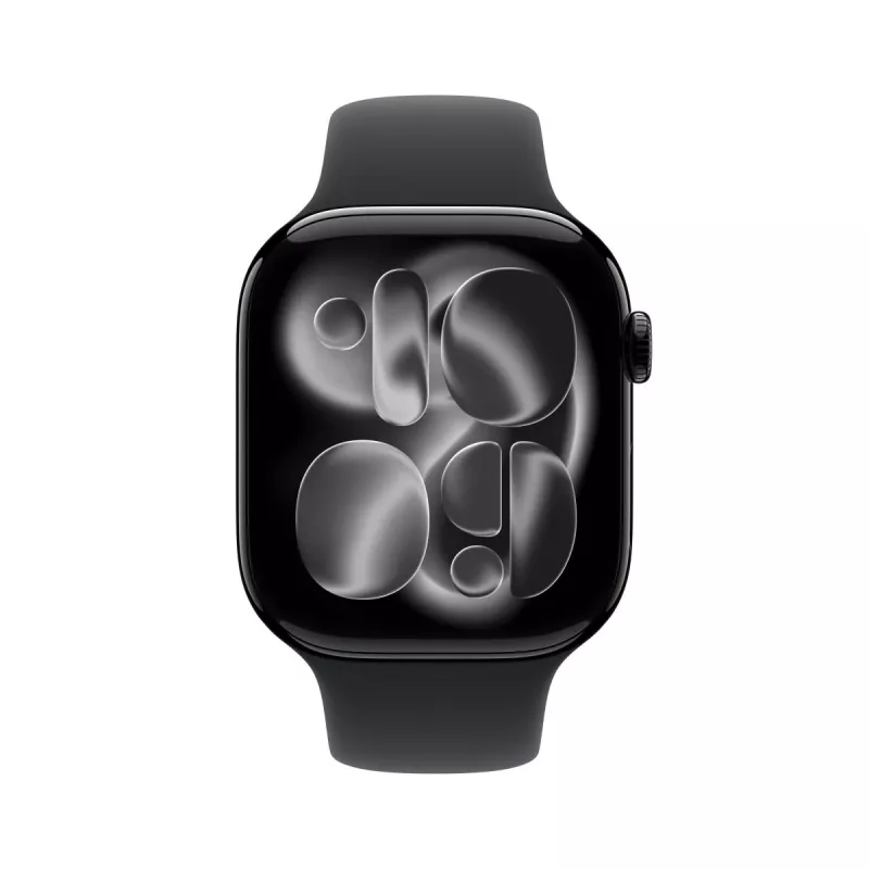 APPLE Watch Series 11 gps + Cellular 46mm jet Black Aluminium Case With Black Sport Band M/l