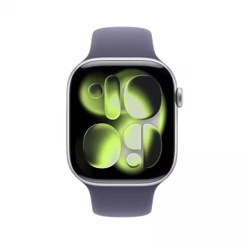 APPLE Watch Series 11 gps + Cellular 46mm Silver Aluminium Case With Purple Fog Sport Band M/l