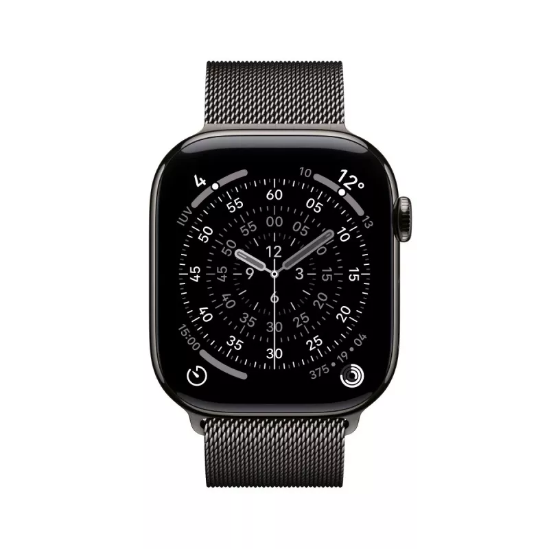 APPLE Watch Series 11 gps + Cellular 46mm slate Titanium Case With Slate Milanese Loop M/l