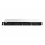 QNAP TS-464eU NAS Rack (1U) Intel® Celeron® N5095 8 GB DDR4 0 TB QNAP Turbo System Aluminium, Black