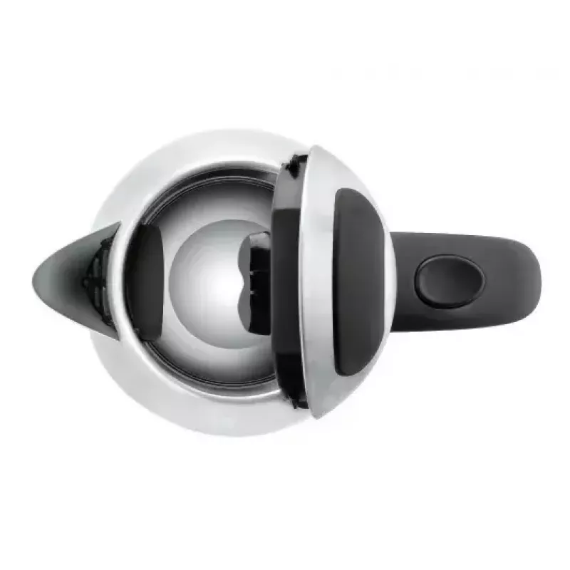WMF Stelio 0413020012 electric kettle 1.7 L 2400 W Black, Stainless steel