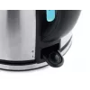 WMF Stelio 0413020012 electric kettle 1.7 L 2400 W Black, Stainless steel