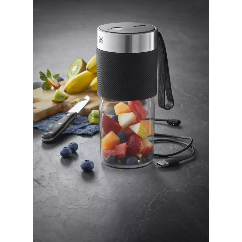 WMF KITCHENminis 0416700011 0.3 L Stand mixer 50 W Black, Stainless steel, Transparent