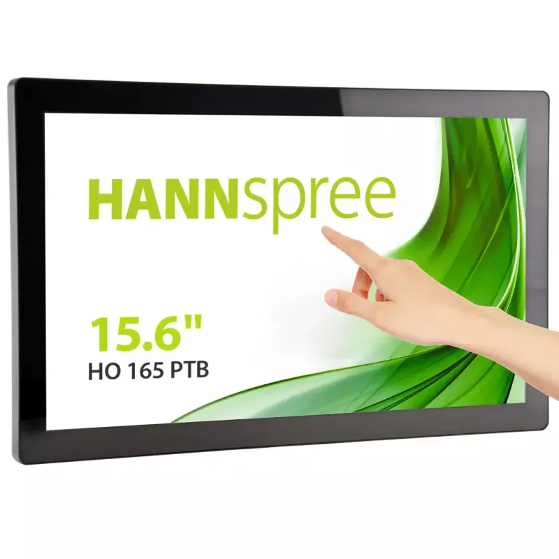 Hannspree Open Frame HO165PTB Signage Display 39.6 cm (15.6 inch) LED 250 cd/m² Full HD Black Touchscreen 24/7