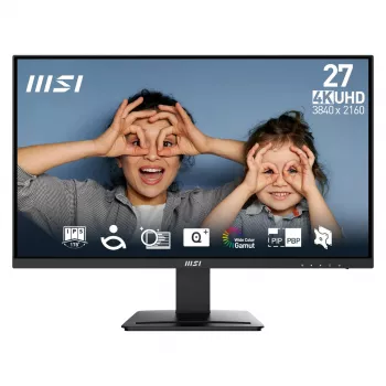 MSI Pro MP273UDE computer monitor 68.6 cm (27 inch) 3840 x 2160 pixels 4K Ultra HD Black