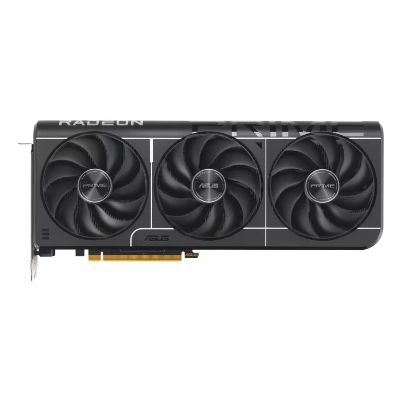 Graphics card ASUS Radeon RX 9070 16 GB GDDR6 PCIe 5.0 256-bit, 3‑fan cooling, PCI Express 5.0
