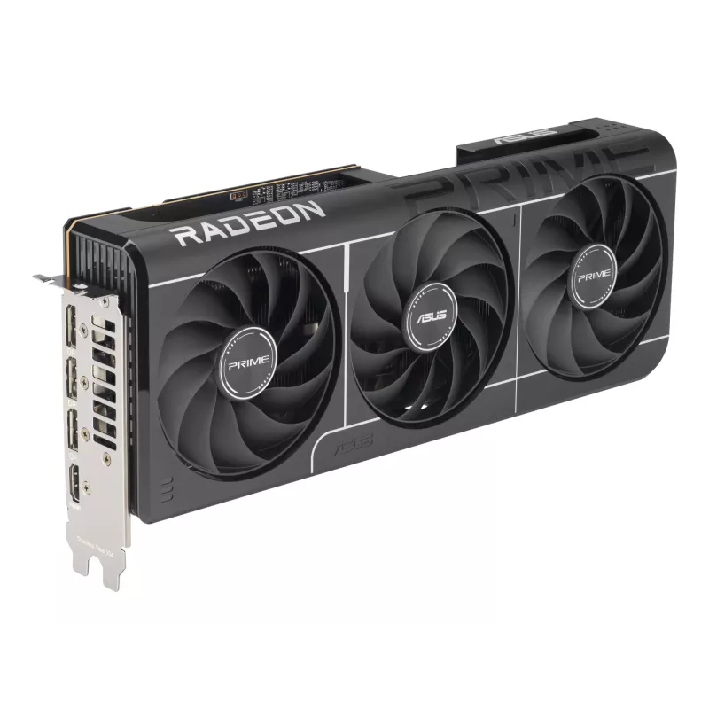 Graphics card ASUS Radeon RX 9070 16 GB GDDR6 PCIe 5.0 256-bit, 3‑fan cooling, PCI Express 5.0