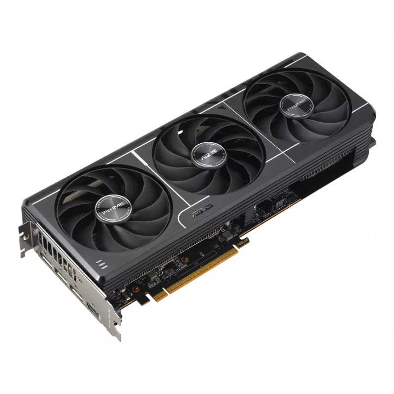 Graphics card ASUS Radeon RX 9070 16 GB GDDR6 PCIe 5.0 256-bit, 3‑fan cooling, PCI Express 5.0