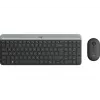 Logitech MK470 Wireless Keyboard+Mouse, Graphite, Mouse included, QWERTY US , USB