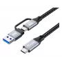 Equip 128432 USB cable USB 3.2 Gen 2x2 2 m USB A/USB C USB C Black