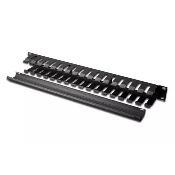 Equip 19 inch Rack Mount Cable Management Panel, Black
